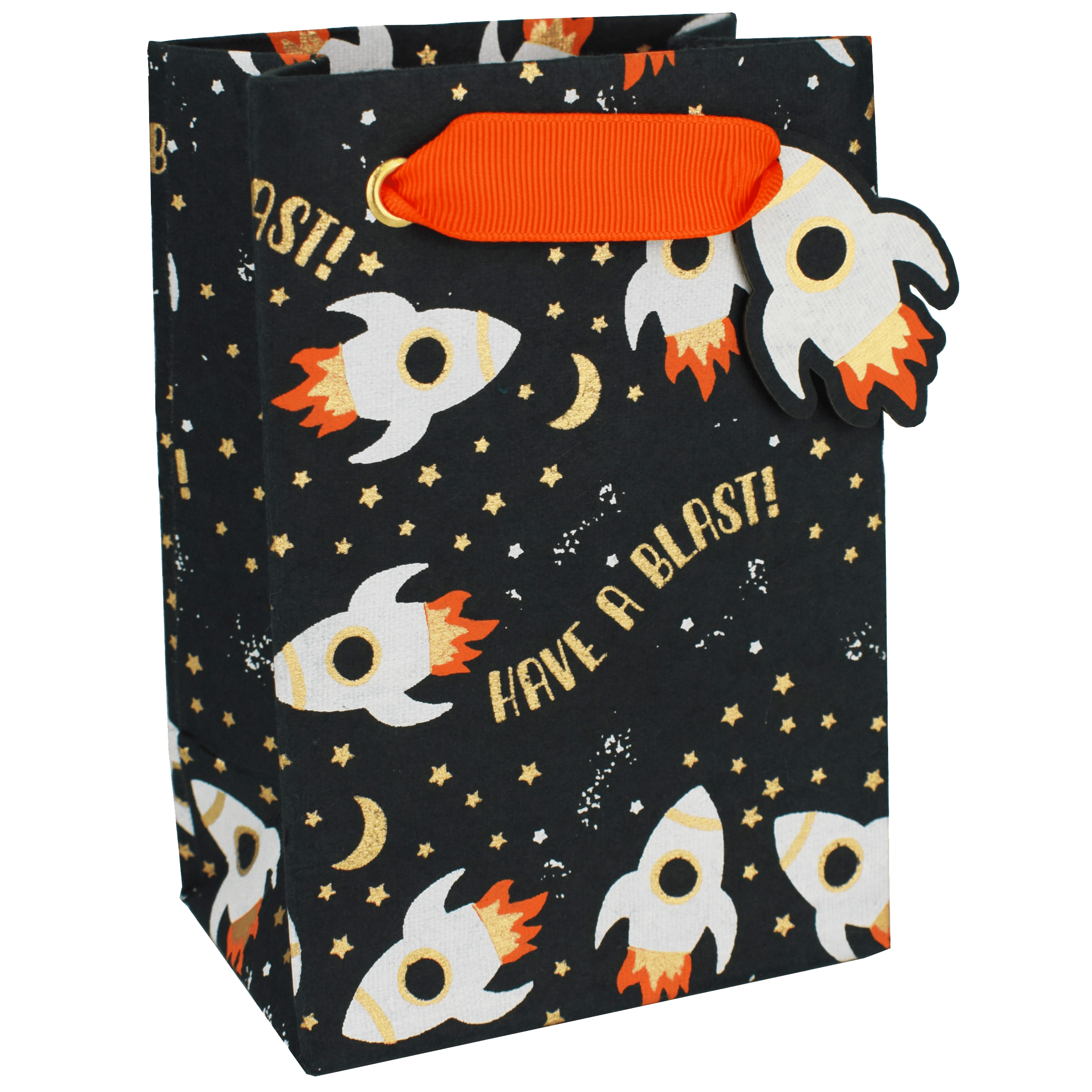 Love Vivid Have a Blast small gift bag with colorful design and handles, perfect for party favors or small gift packaging.
